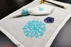 Placemat set with napkin